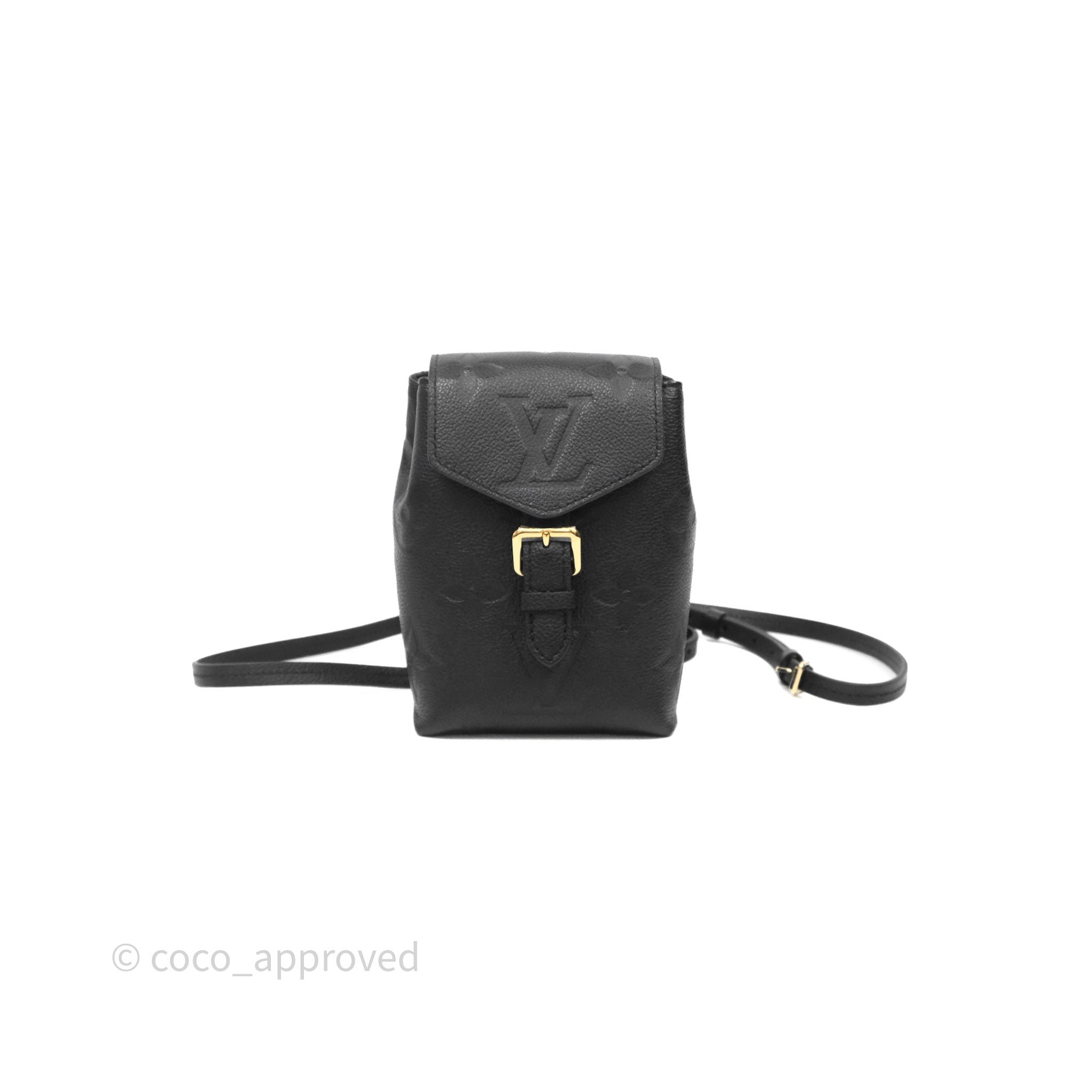 Louis Vuitton Tiny Backpack Monogram Empreinte Black