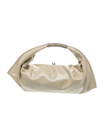 Leather Top Handle Bag