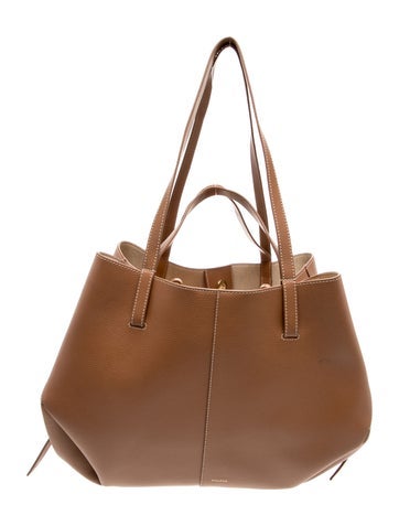 Polene Leather Shoulder Bag