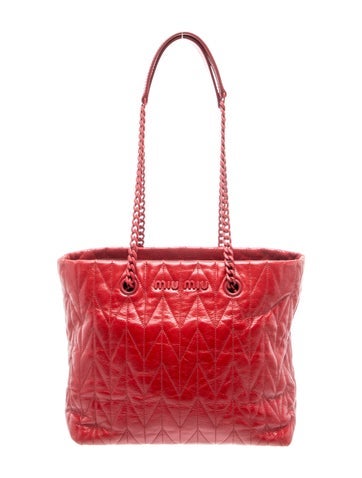 Miu Miu Leather Shoulder Bag
