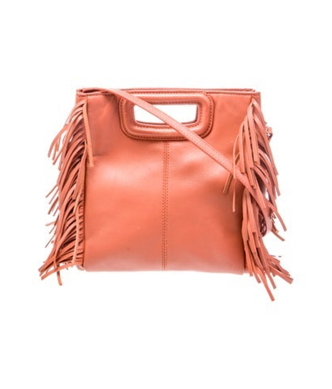 Maje Leather Crossbody Bag