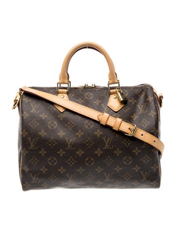 LV Monogram Speedy Bandouliere 30