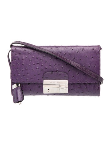 Michael Kors Ostrich Crossbody Bag