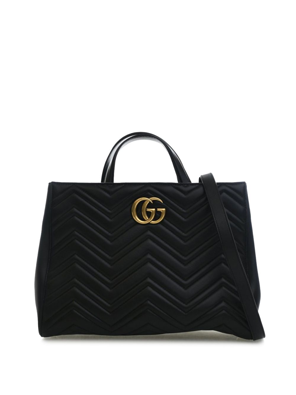 2016-2026 Medium GG Marmont Matelasse Calfskin satchel