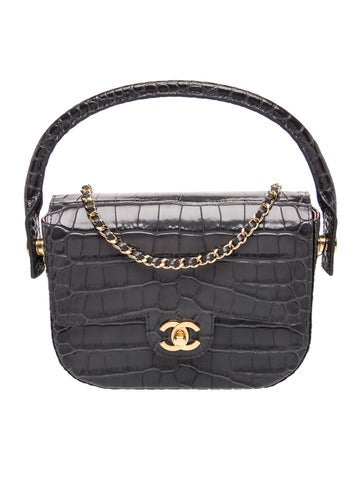 2026 Embossed Turn Around Mini Flap Bag w/ Tags
