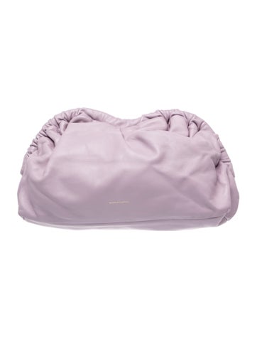 Mansur Gavriel Leather Clutch