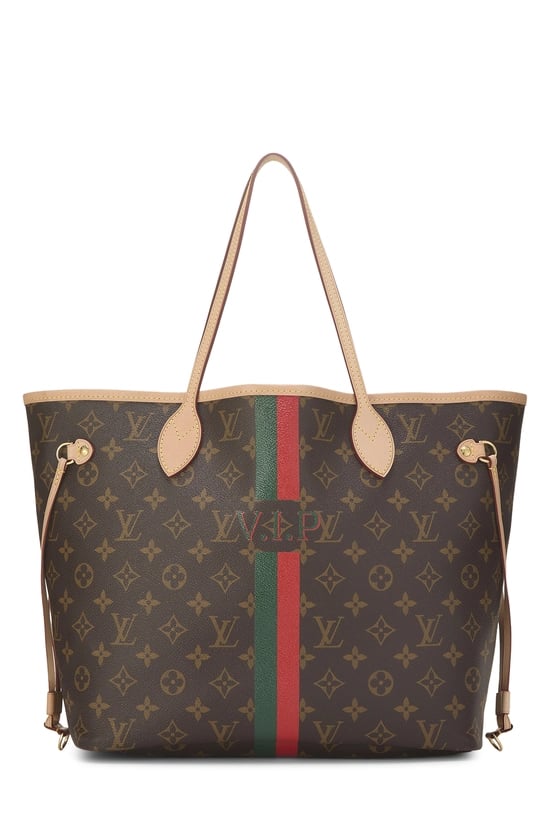 Louis Vuitton Pink Monogram Canvas My LV Heritage Neverfull MM
