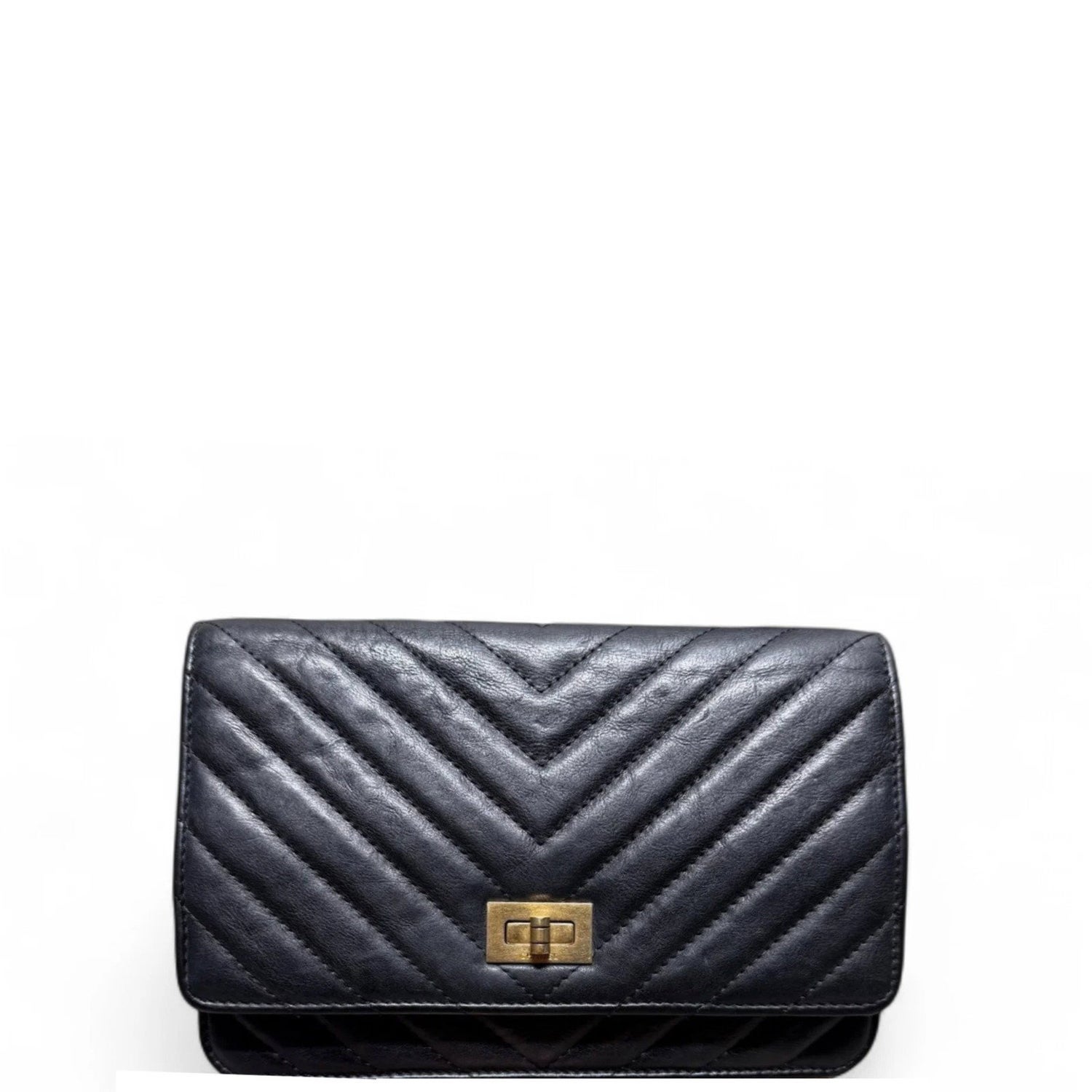 Chanel Calfskin 2.55 Reissue Wallet On Chain Mini