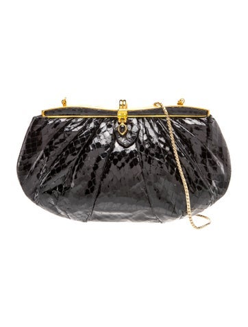 Snakeskin Evening Bag