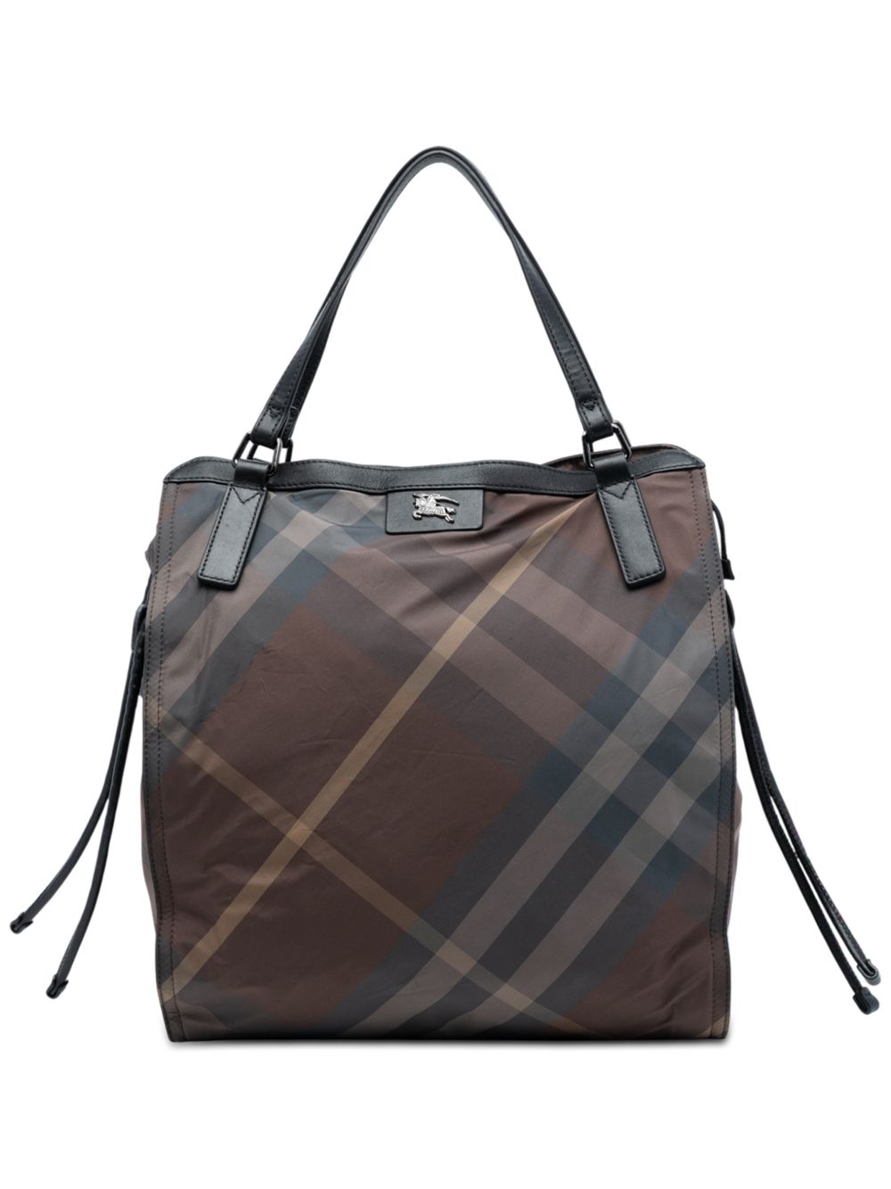 2000-2017 Supernova Check Nylon Buckleigh tote bag