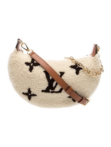 Monogram Giant The Moon Bag in Monogram Giant Teddy