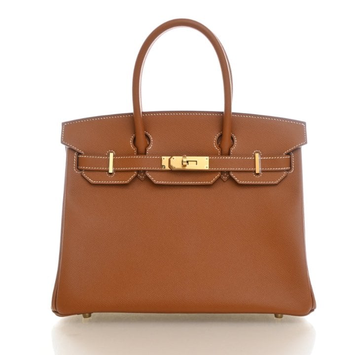 Hermes Gold Epsom Birkin 30