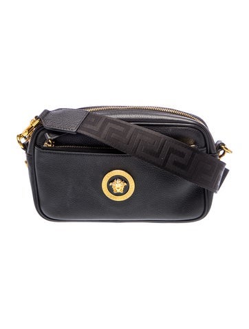 Versace Leather Crossbody Bag