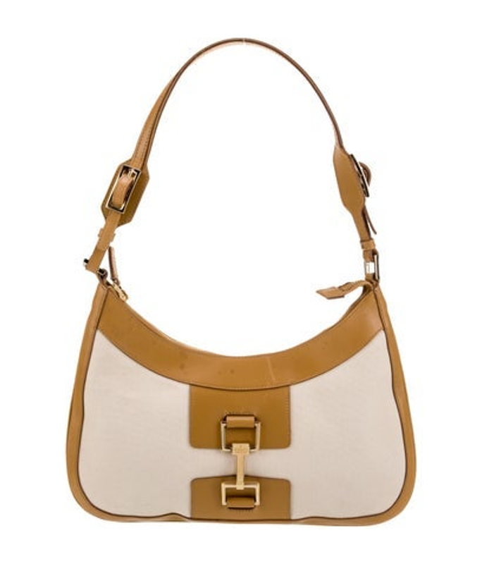 Gucci Canvas Shoulder Bag Vintage