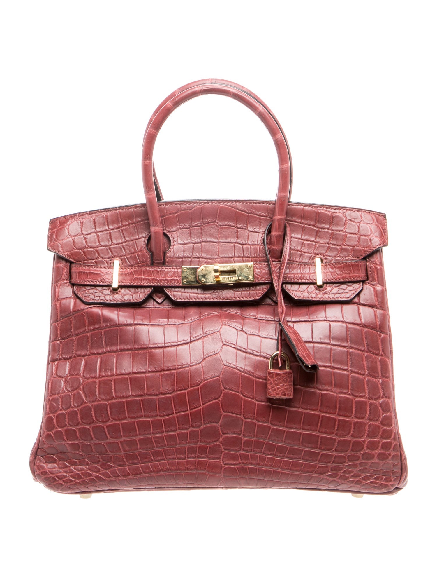 Matte Niloticus Crocodile Birkin 30