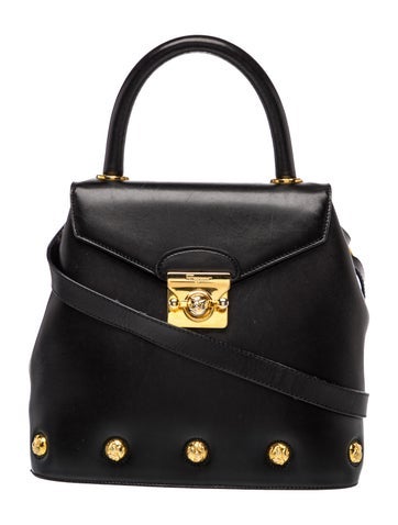 Ferragamo Leather Top Handle Bag