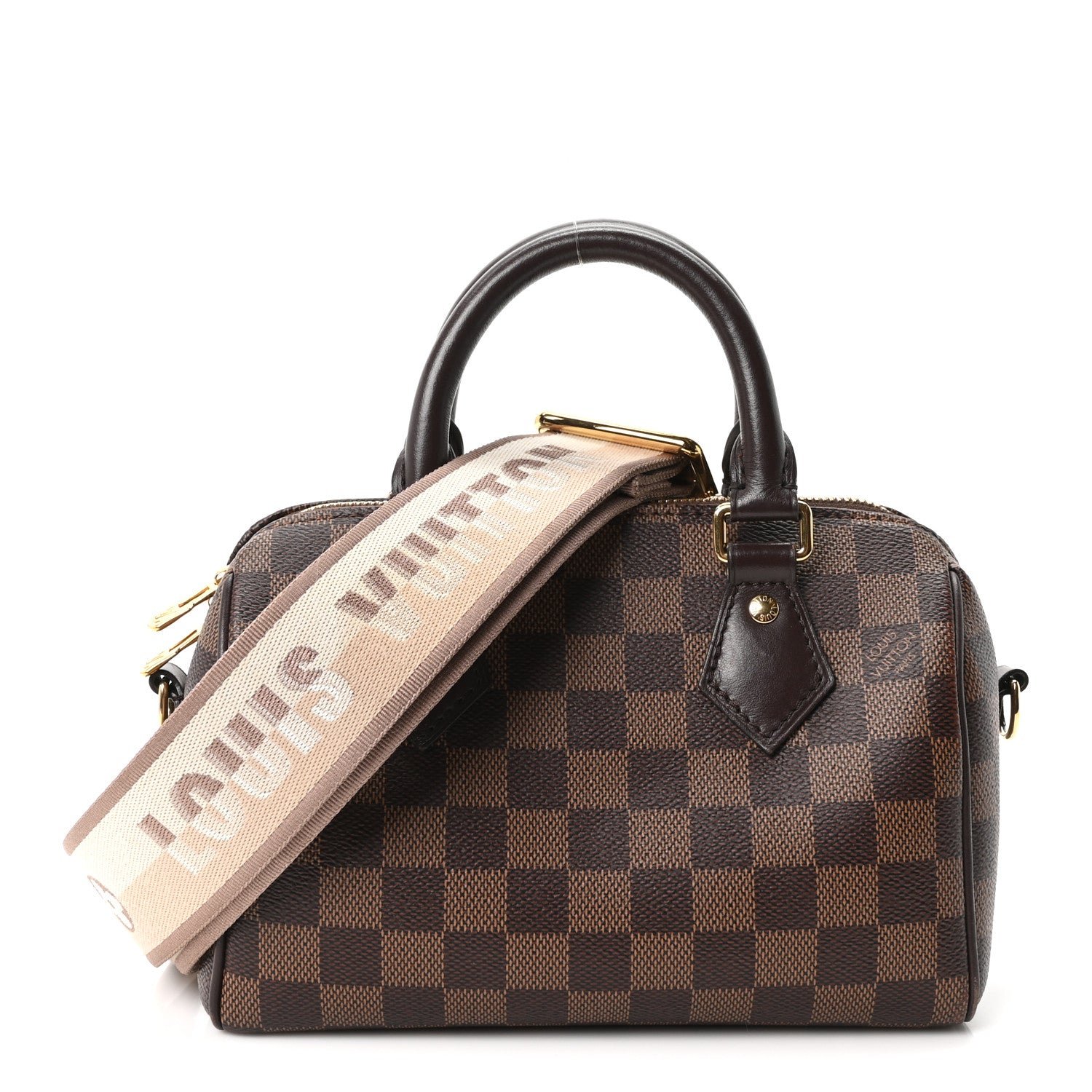 Louis Vuitton Damier Ebene Speedy Bandouliere 20