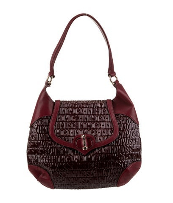 Moschino Patent Leather Shoulder Bag