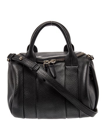 Leather Top Handle Bag