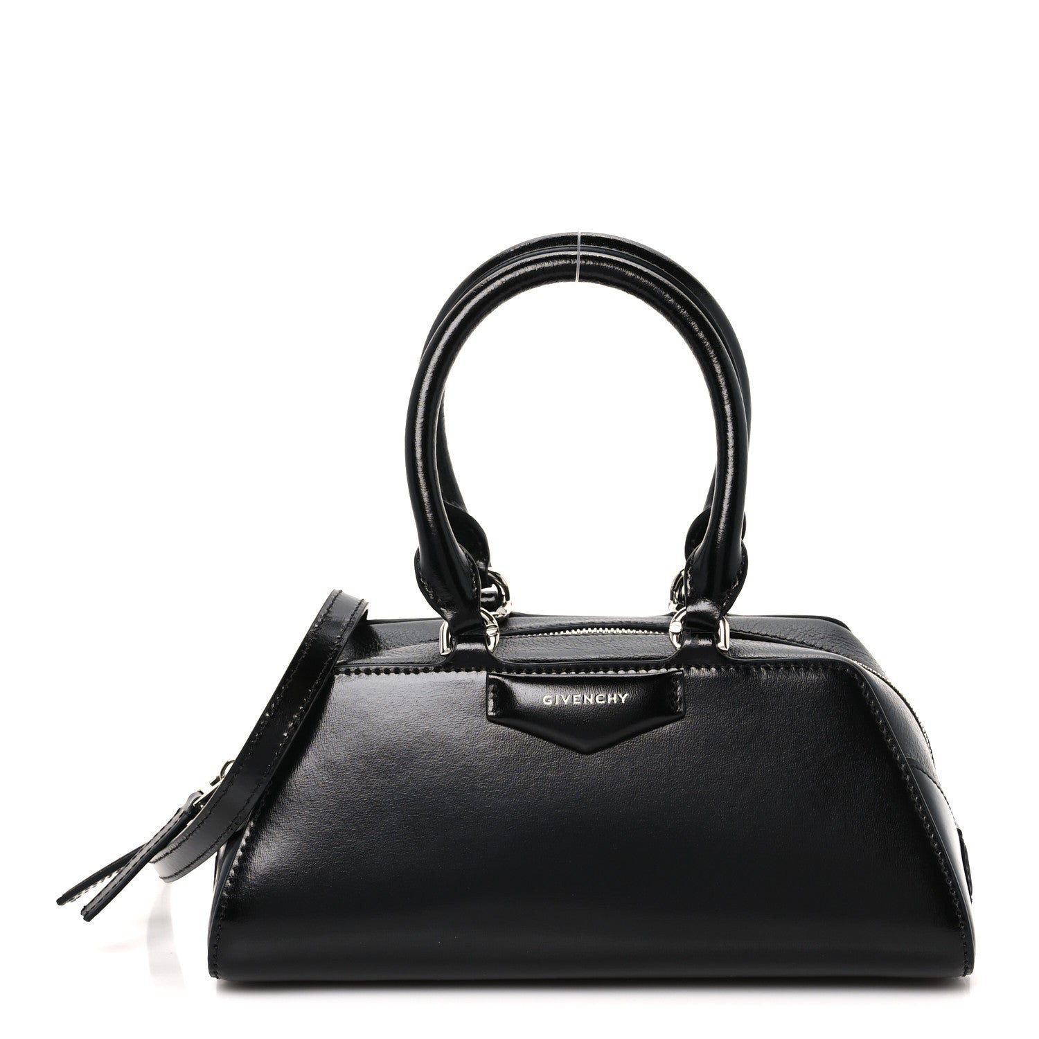 Givenchy Box Calfskin East West Mini Antigona Black