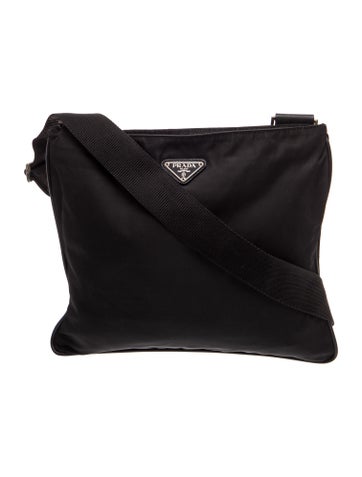 Tessuto Nylon Messenger Bag