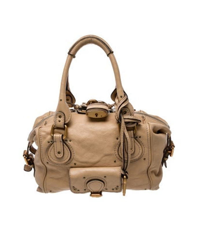 Chloe Leather Paddington Satchel Large