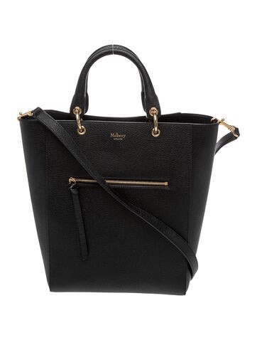 Mulberry Leather Top Handle Bag