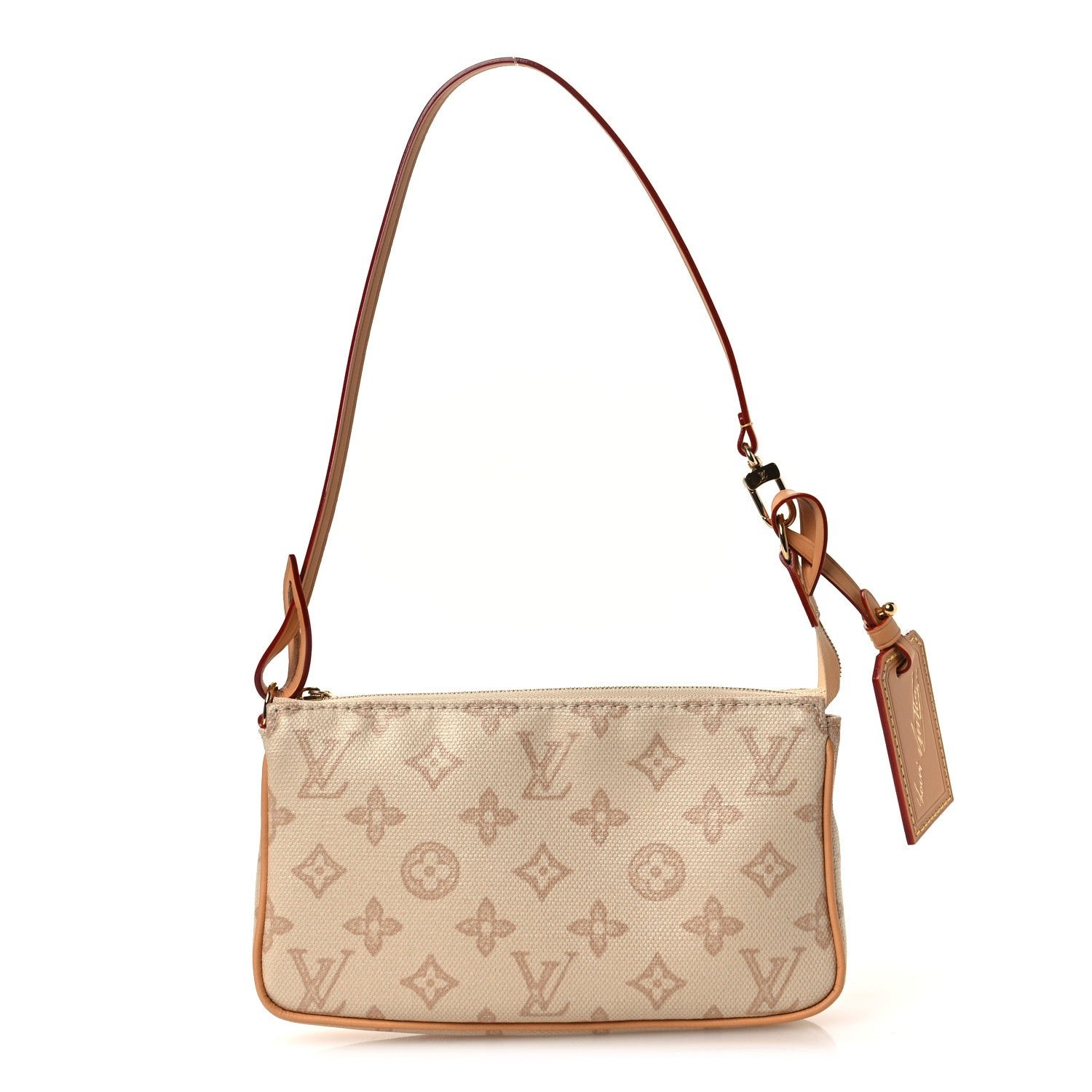 Louis Vuitton Monogram Origine Lin Pochette Accessories Linen