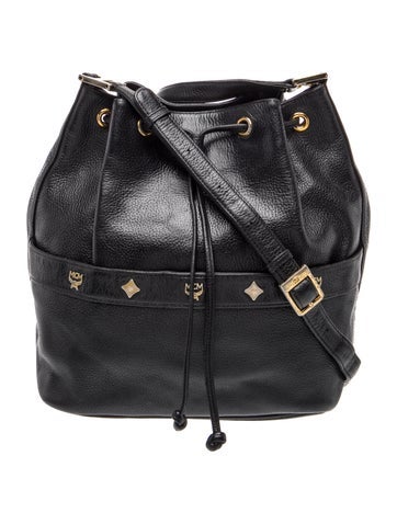 Leather Bucket Bag