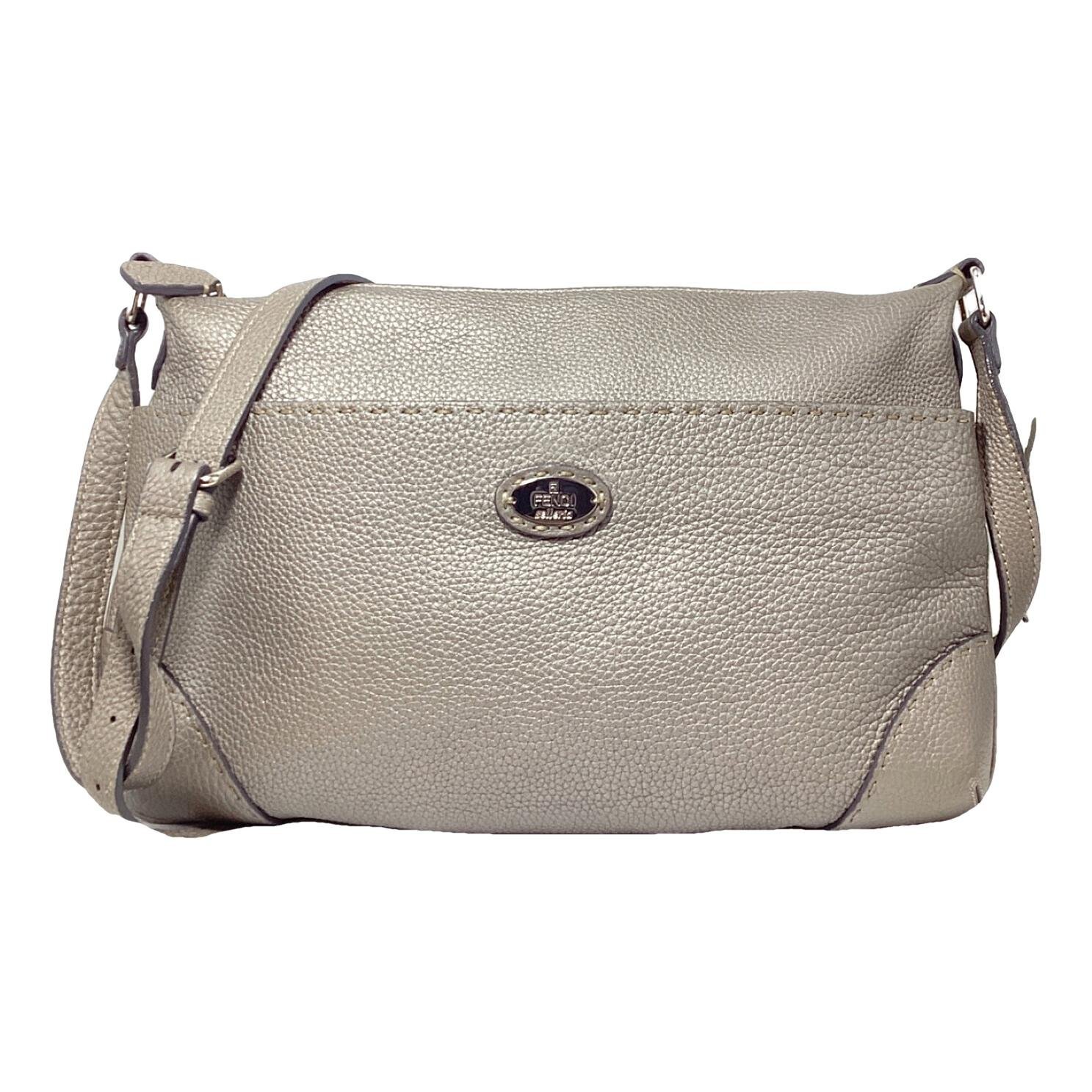 Leather crossbody bag