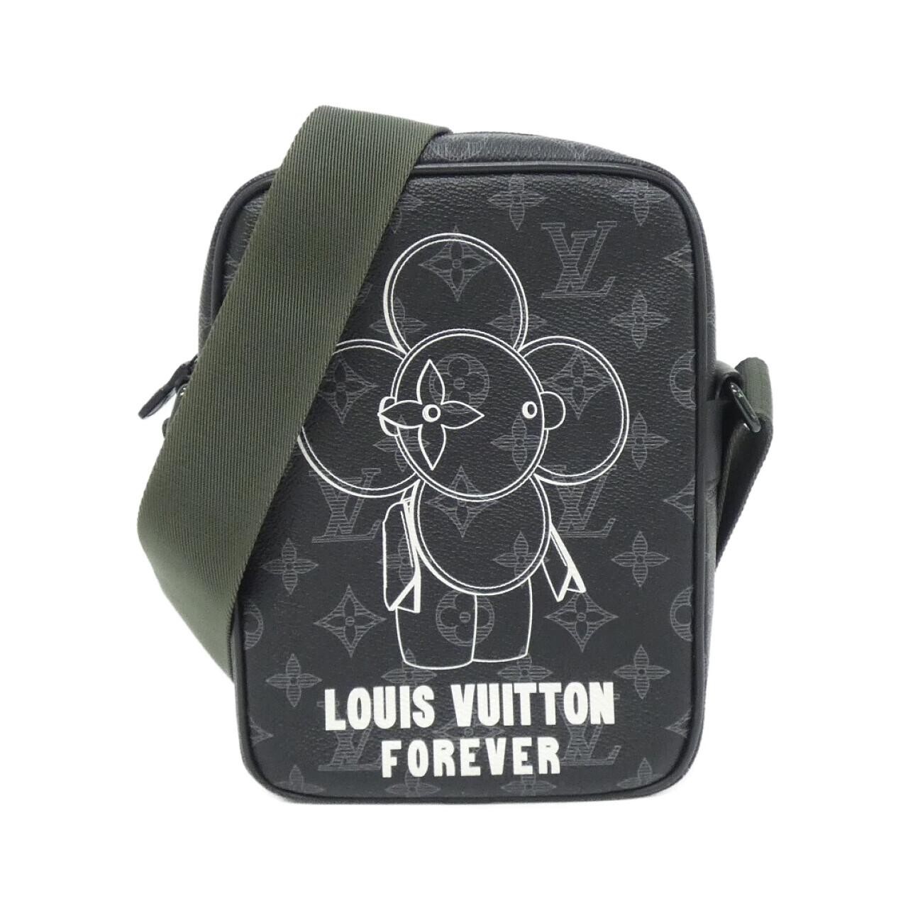 Louis Vuitton Monogram Eclipse Danube Shoulder Bag M43677