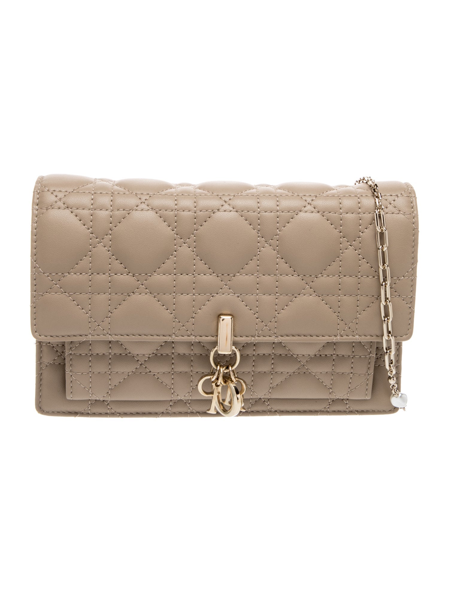 Cannage My Dior Daily Pouch with Chain