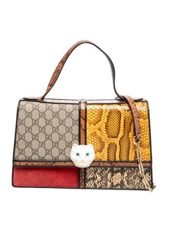 GG Supreme Top Handle Bag