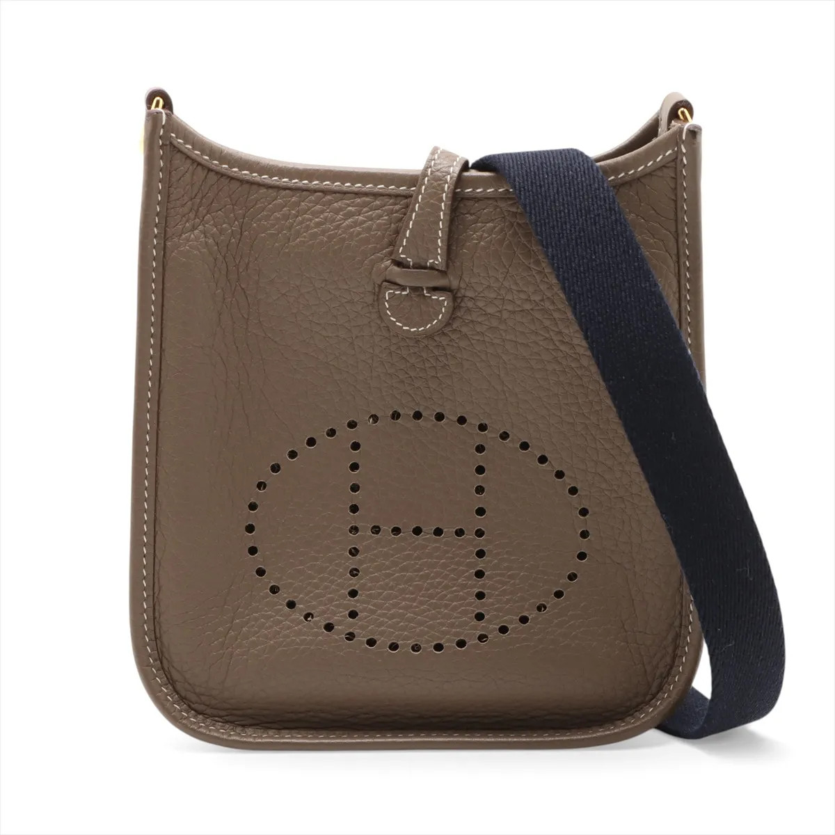 Hermès evelyn 16 TPM Amazon Taurillon Clemence Etoupe Gold Metal Fittings