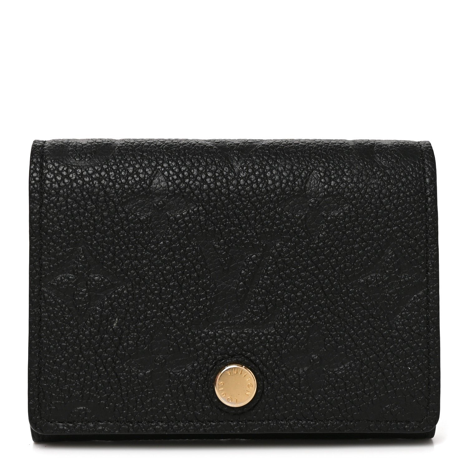 Louis Vuitton Empreinte Business Card Holder Black