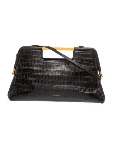 Embossed Leather Seville Clutch Mini