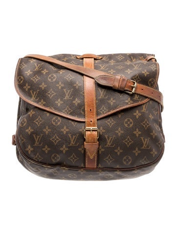 Louis Vuitton LV Monogram Saumur 35 Vintage