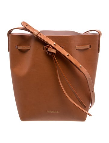 Mansur Gavriel Leather Bucket Bag