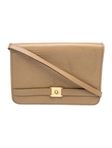 Dior Leather Shoulder Bag Vintage