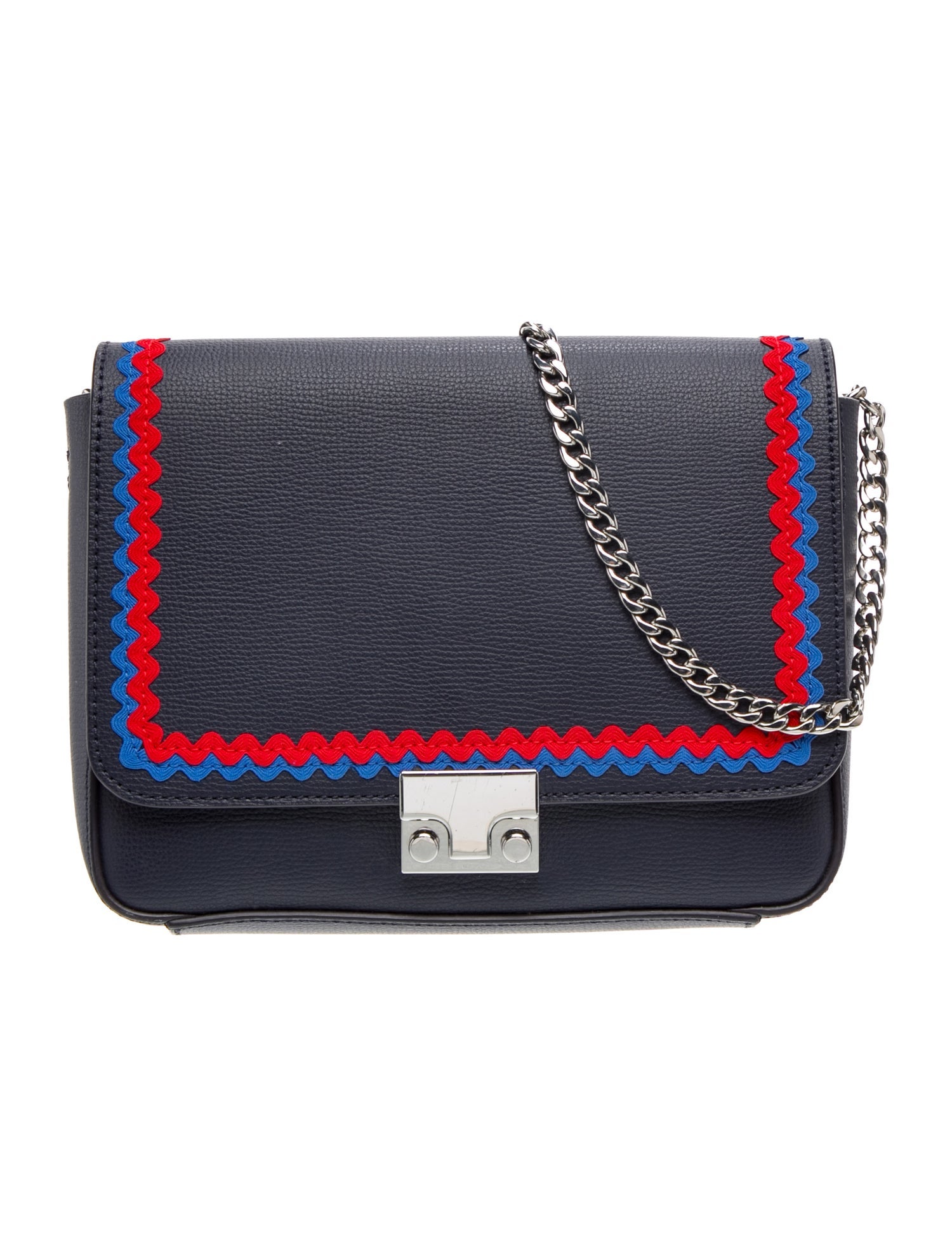 Loeffler Randall Leather Crossbody Bag