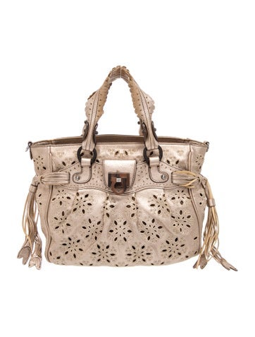 Leather Top Handle Bag