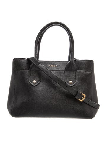 Leather Top Handle Bag