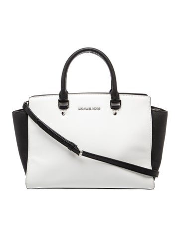 Leather Top Handle Bag