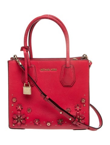 Michael Kors Leather Top Handle Bag