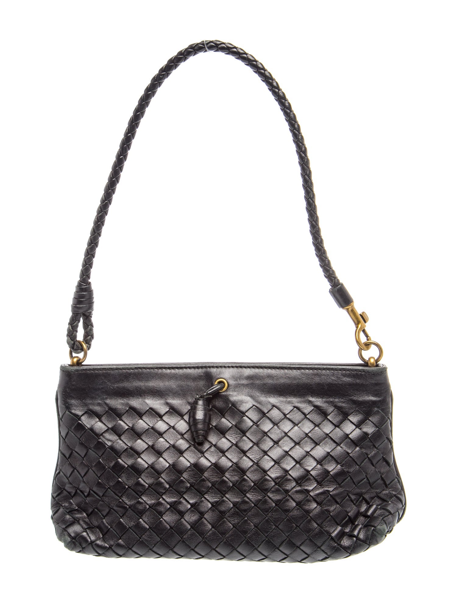 Intrecciato Shoulder Bag Vintage