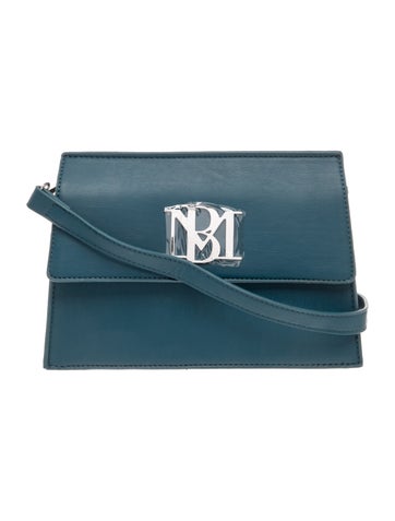 Badgley Mischka Leather Evening Bag w/ Tags
