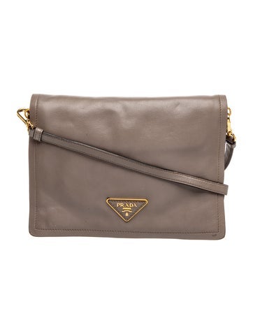 Glace Calf Leather Crossbody Bag