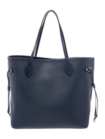 Epi Leather Neverfull w/Pouch MM
