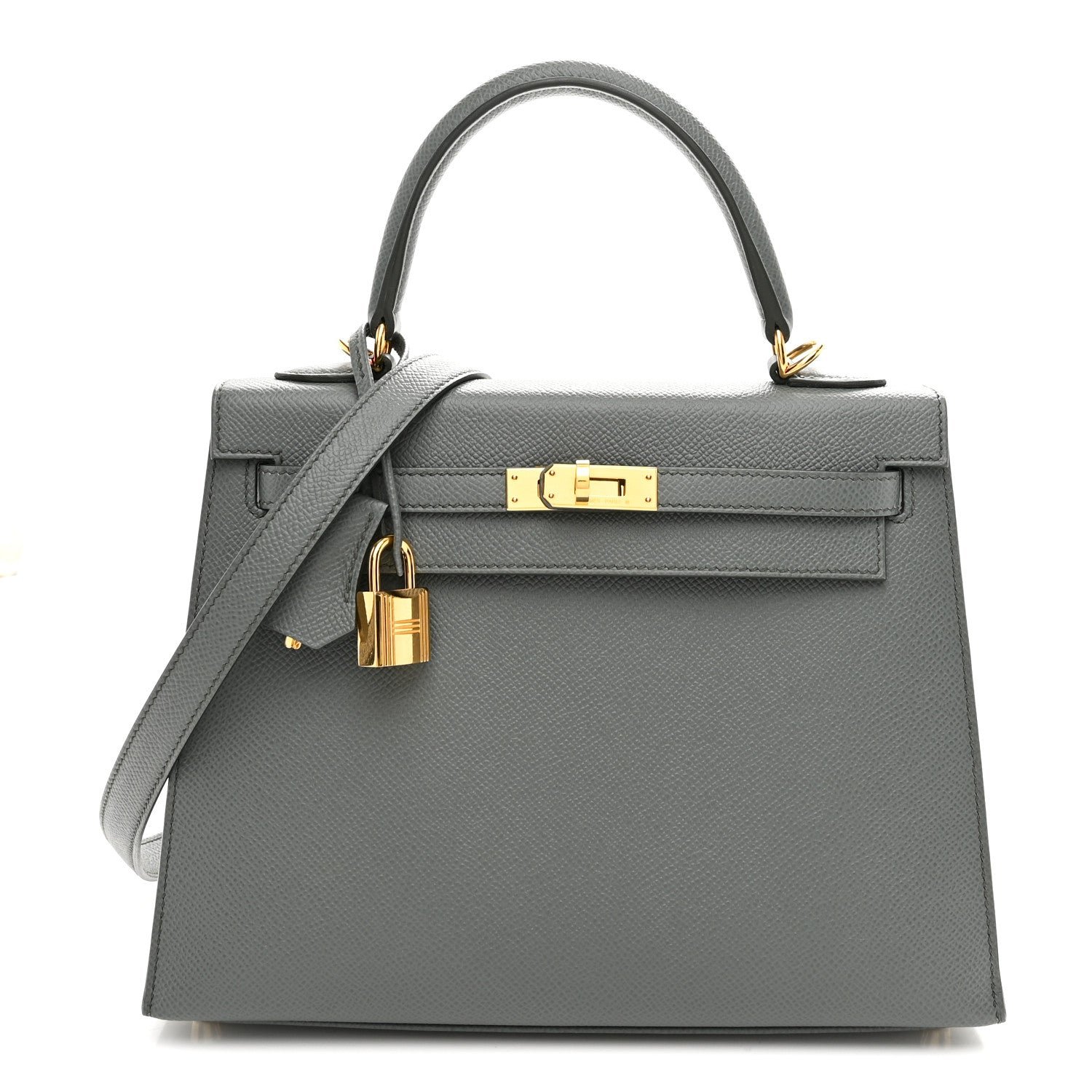 Hermes Epsom Kelly Sellier 25 Vert Amande