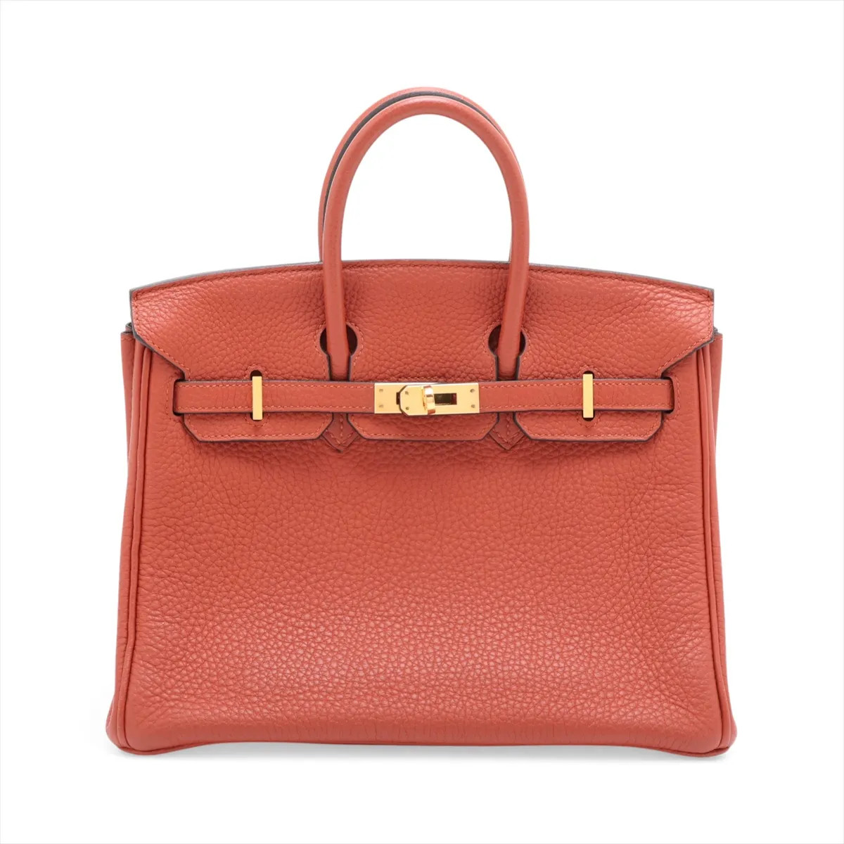 Hermès Birkin 25 Le Tournay Togo Cuivre Gold Metal Fittings